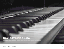 Tablet Screenshot of davidatkinson.ca